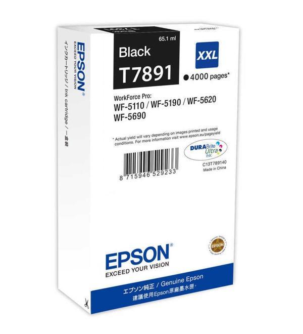Epson T7891-C13T789140 Siyah Kartuş - Image 1