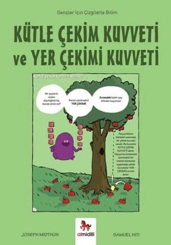 Kütle Çekim Kuvveti ve Yer Çekimi Kuvveti - Gençler İçin Çizgilerle Bilim - Almidilli - Image 1