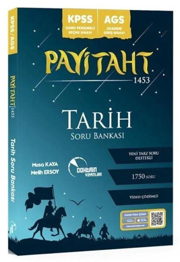 Doktrin KPSS MEB-AGS Tarih PAYİTAHT 1453 Soru Bankası Çözümlü - Doktrin Yayınları - Image 1