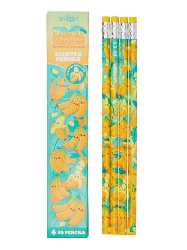 Smiggle - Kokulu 4lü Kurşun Kalem Seti - Image 1