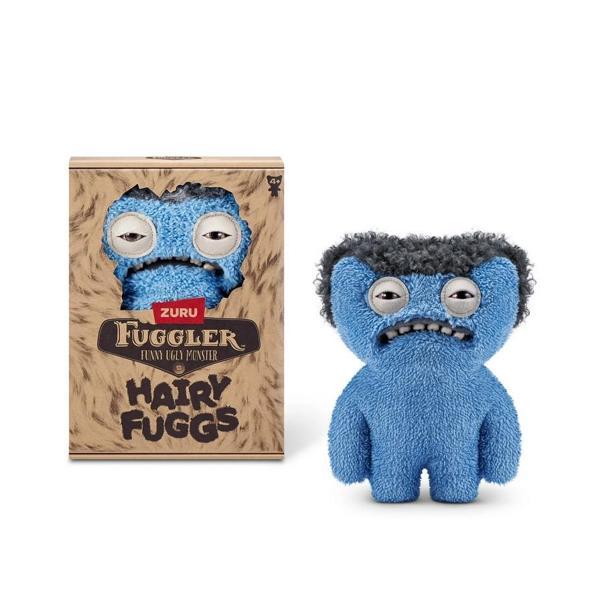 Kıllı Süper Yumuşak ZURU Fuggler Hairy Fuggs Peluş Oyuncak Gnawling Terror Wig Teal 22cm - Image 1