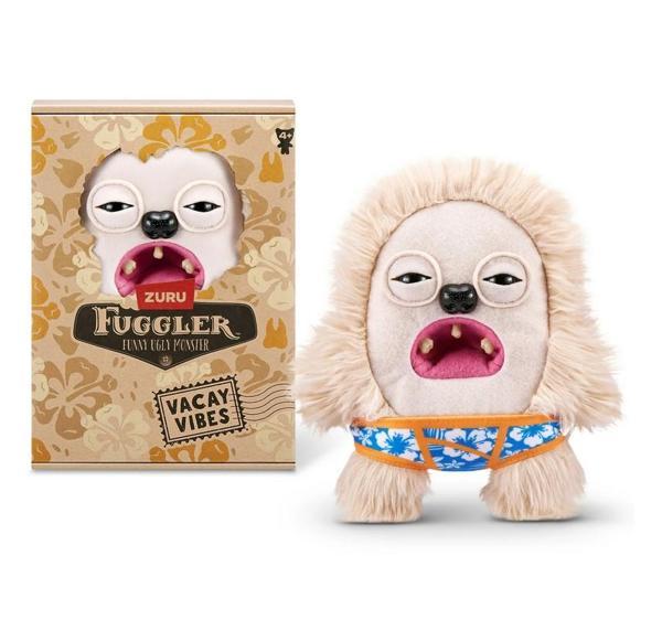 Vacay Vibes Tatil Havası ZURU Fuggler Komik Peluş Oyuncak - Hedge Grog 22 cm - Image 1