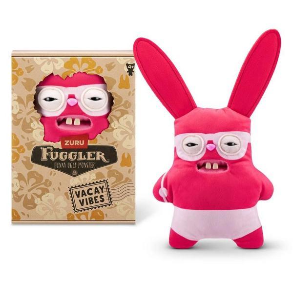 Vacay Vibes Tatil Havası ZURU Fuggler Komik Peluş Oyuncak - Rabid Rabbit 22 cm - Image 1