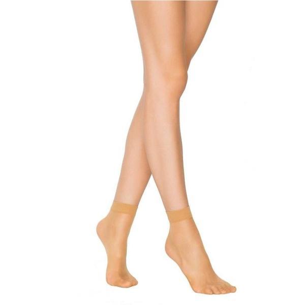 Fit 15 Soket Ince Parlak Kısa Çorap Ten - Image 1