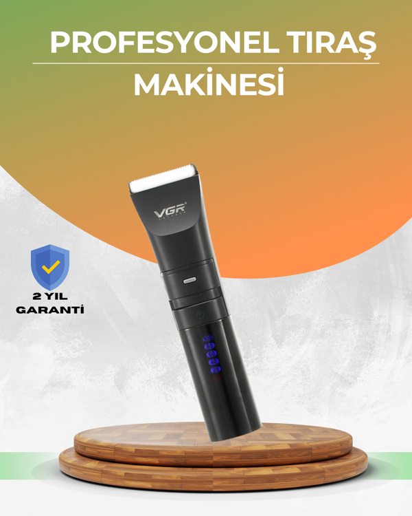 Erkek Saç ve Sakal Kesme Makinesi – Su Geçirmez, Sessiz Motorlu - Image 1