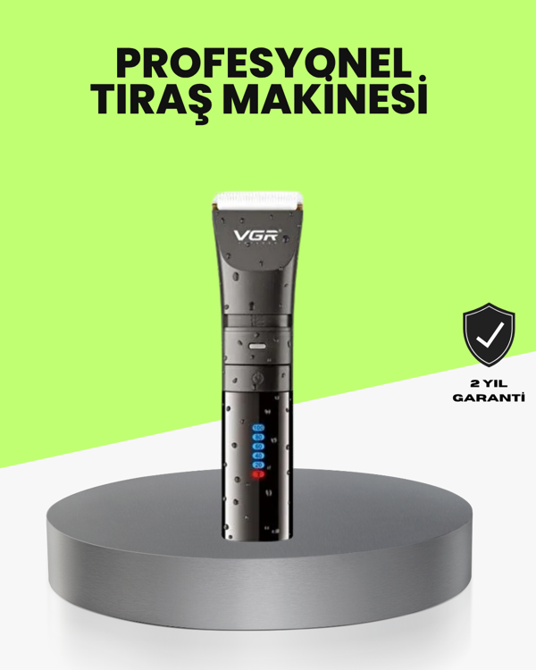 Şarjlı Saç Kesme Makinesi – 4 Taraklı, 2 Kademeli Güç Ayarı, Uzun Pil Ömrü - Image 1