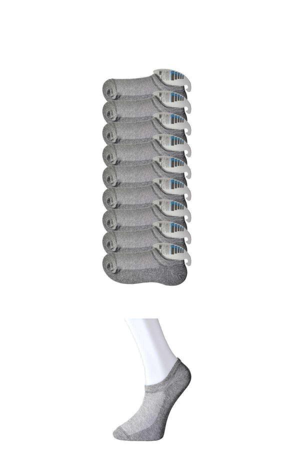 Gri Erkek Görünmez Çorap 9 çift - Image 1