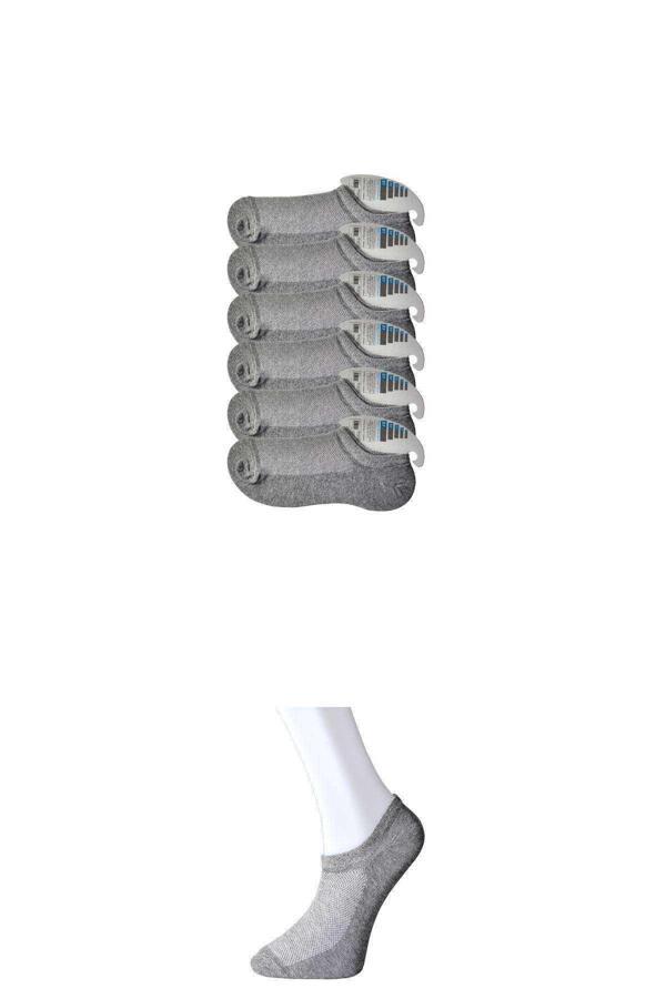 Gri Erkek Görünmez Çorap 6 çift - Image 1