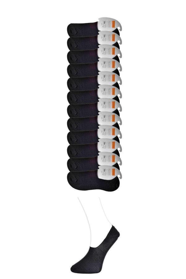 Siyah Erkek Babet Çorap 12 çift - Image 1