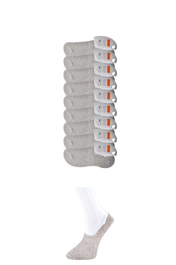 Gri Erkek Babet Çorap 9 çift - Image 1