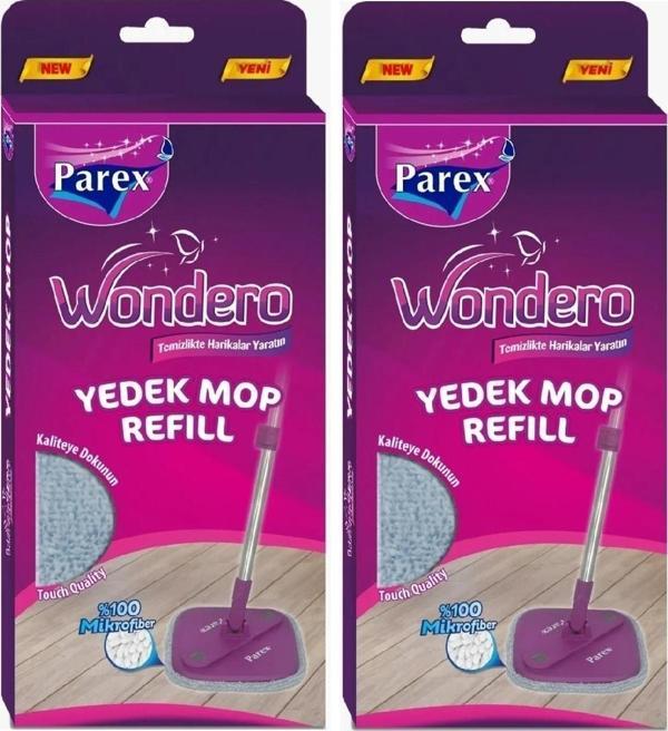 Parex Wondero Yedek Paspas Mop X 2 Adet - Image 1