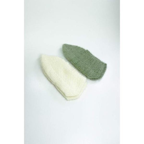 2 Çift El Örgüsü Kışlık Şık Kadın Yün Patik Set 6 - Image 1