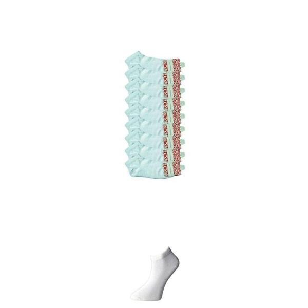 Beyaz Kadın Bilek Çorap 9 çift - Image 1