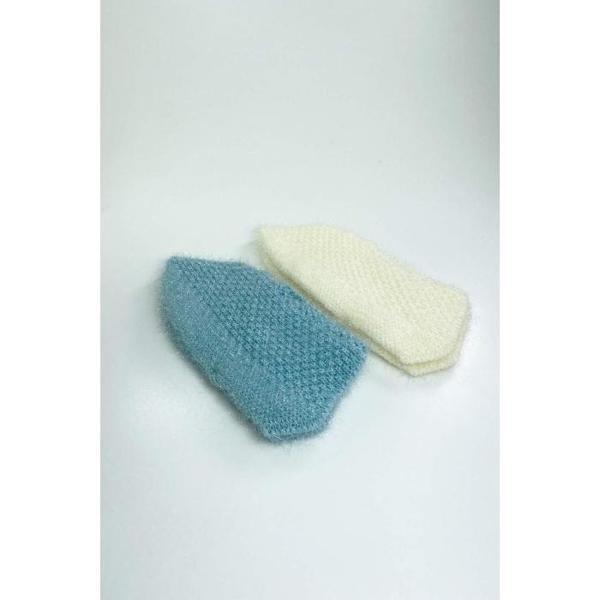 2 Çift El Örgüsü Kışlık Şık Kadın Yün Patik Set 4 - Image 1