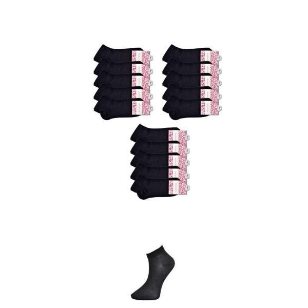 Siyah Kadın Bilek Çorap 15 çift - Image 1