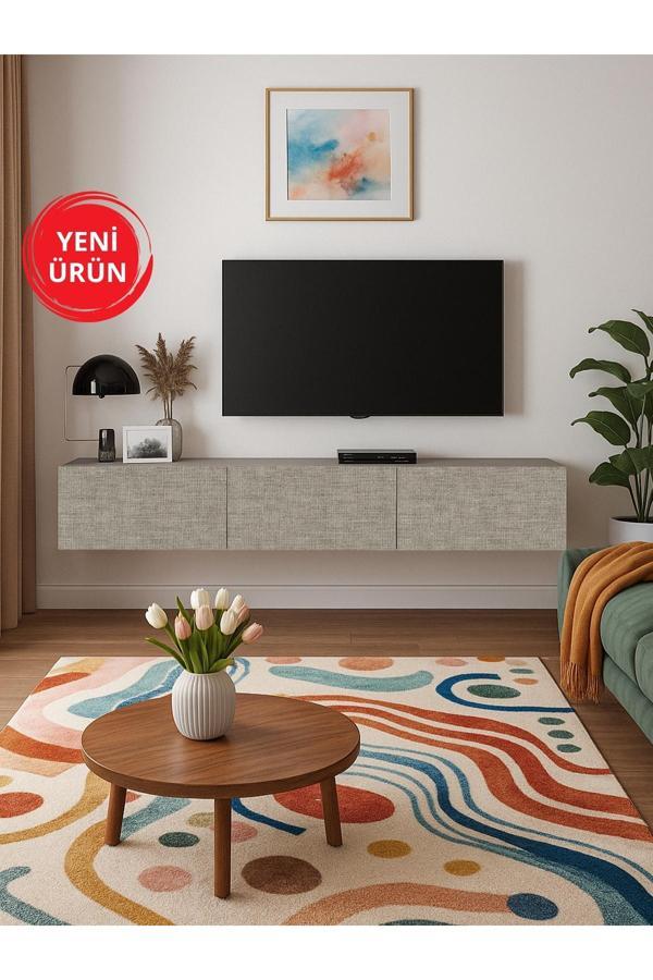 Cercei 180 cm TV Ünitesi – Estetik Görünüm, Geniş Ekran Uyumlu, Kolay Kurulum - Image 1