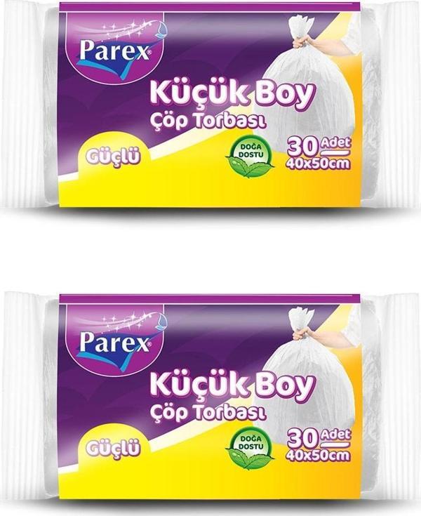 Parex Güçlü Mini Çöp Torbası Küçük Boy 2 Paket - Image 1