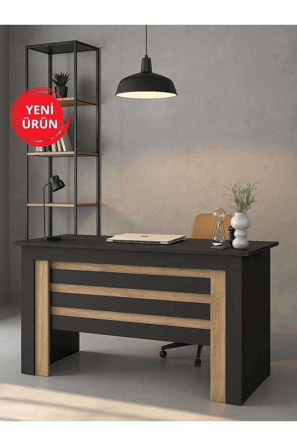 Epito Ofis Masası Çalışma Masası Antrasit - Sepet - Image 1