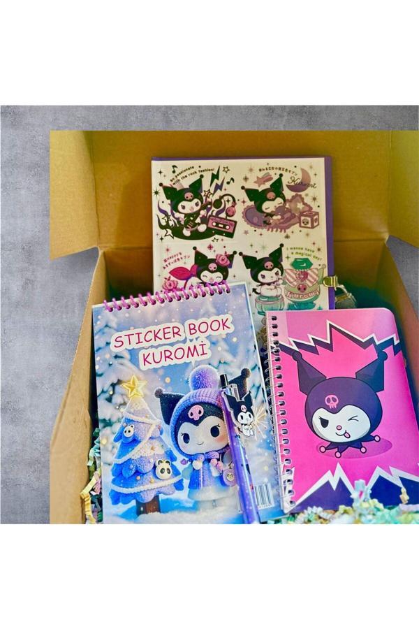 İndex Kuromi 4'Lü Kırtasiye Hediye Seti - Image 1