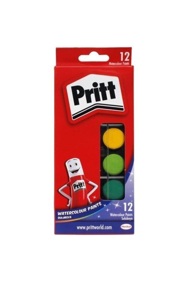Pritt Suluboya Küçük Tablet 12 Renk - Image 1