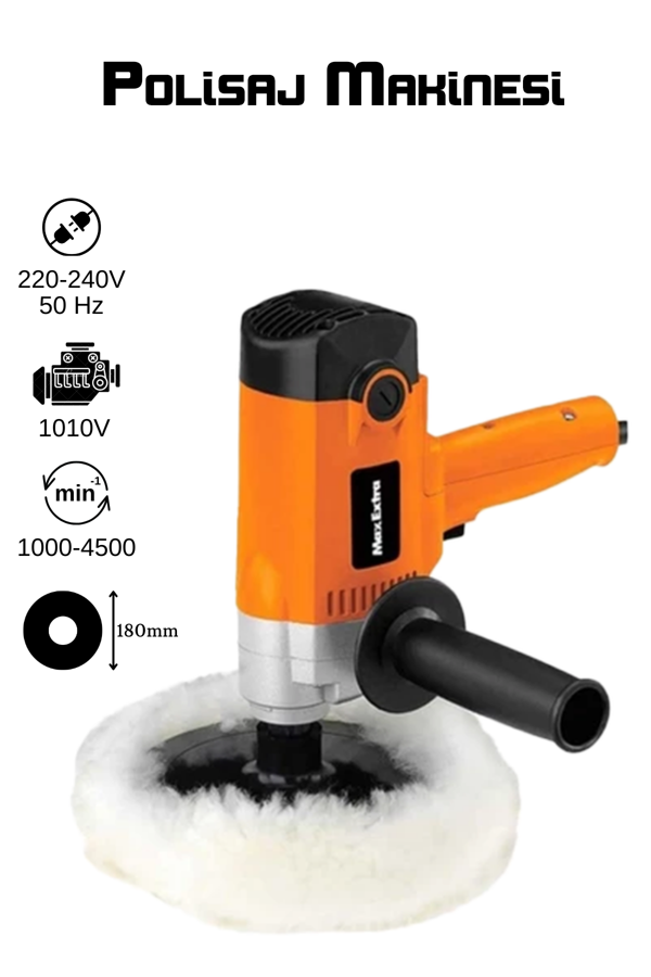 Max Extra 1200 watt Dikey Polisaj Makinesi - Image 1