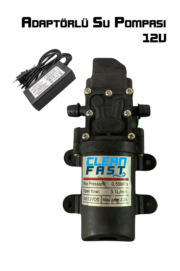 Adaptörlü Su Pompası 12V - Image 1