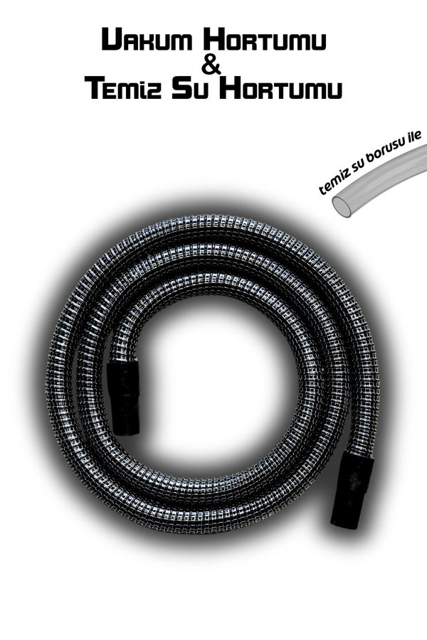  Safran Fantom Anafor Koltuk Yıkama Makinelerine Uyumlu Çelik Telli Vakum Hortumu - Image 1