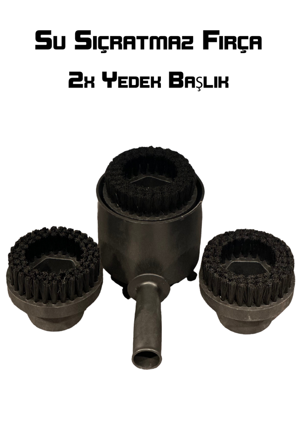 Yeni Nesil Su Sıçratmayan Fırça Seti Koltuk Yıkama Temizleme Fırçası - Image 1