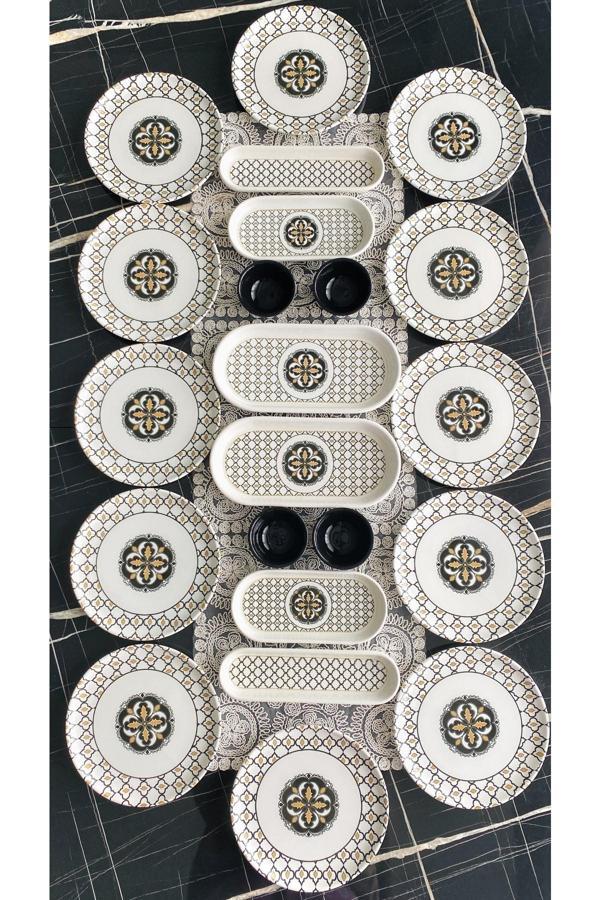 Liva Model 12 Kişilik 22 Parça Kahvaltı Takımı - Image 1