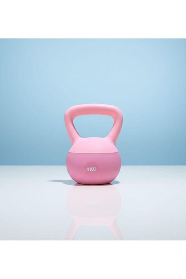 Hepitop 4 Kg Soft Kettlebell - Yumuşak Tabanlı, Darbeye Dayanıklı, Sessiz Ve Güvenli Antrenman - Image 1