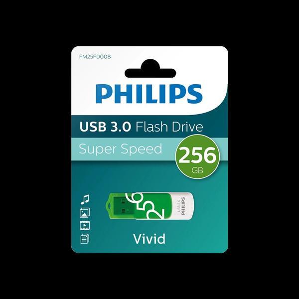 Phılıps Fm25fd00b, 256gb, Usb 3.0, Vivid, Yeşil, Flash Disk - Image 1