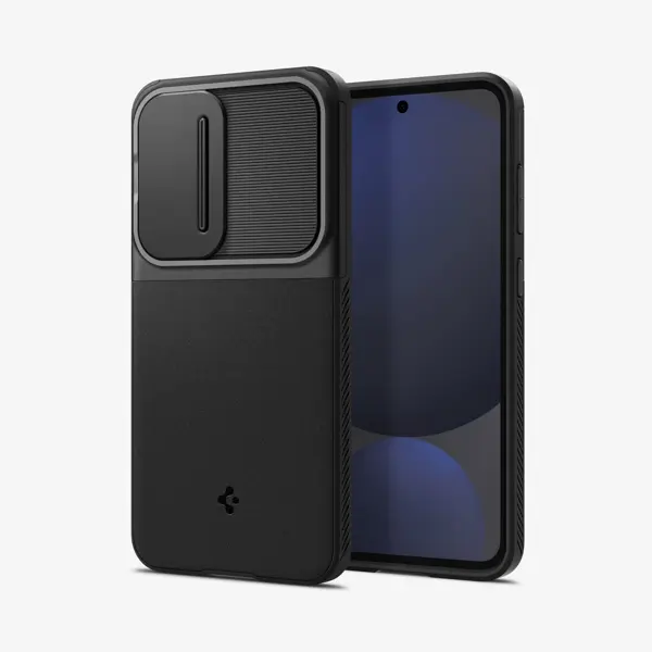 Spigen Galaxy S24 FE Kılıf Optik Armor Black - ACS08626 - Image 1