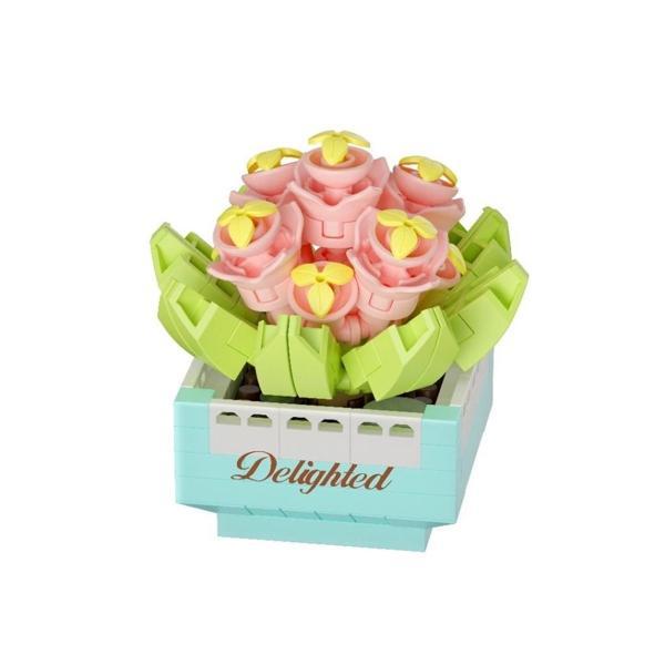 BFS Saksı Çiçekleri Sukulent Serisi 3D Puzzle - Image 1