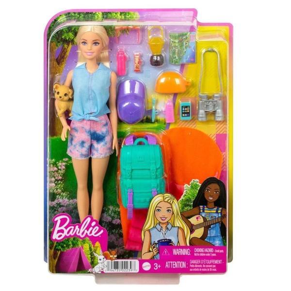 BFS Nessiworld HDF73 Barbie Kampa Gidiyor Oyun Seti - Image 1