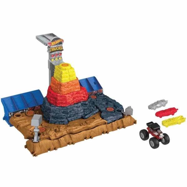 BFS   Hot Wheels Monster Trucks Muhteşem Çarpışma Arenası Oyun Seti HNB96 - Image 1