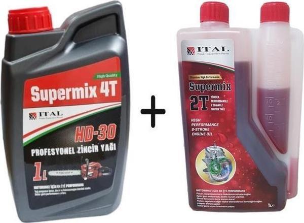 İtal Motorlu Testere Yağ Seti Maksi 2'li Set - Image 1