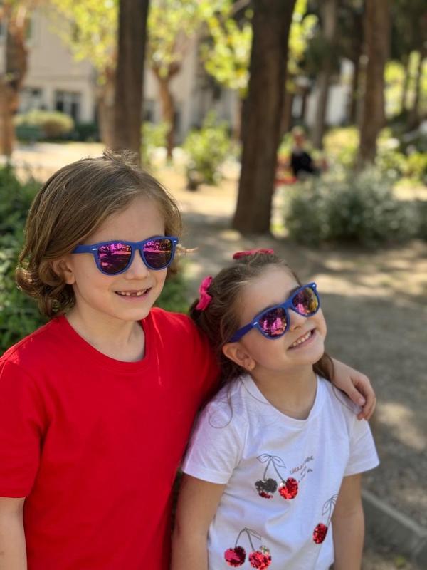 WAYFARER MAVİ/MOR AYNA Polo Exchange Çocuk Gözlüğü - Image 1