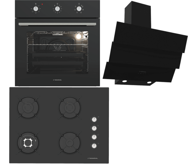 Termikel Ankastre Set (BO O6435C B + BH P7194C B + CH S6532C BB) - Image 1