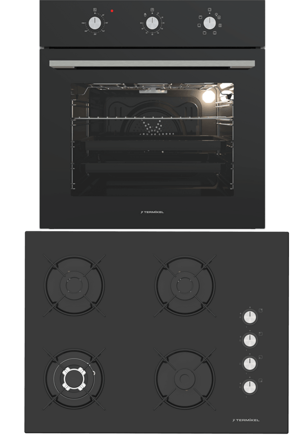 Termikel Ankastre Set (BO O6435C B + BH P7194C B) - Image 1