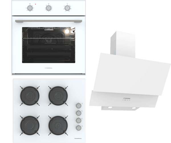 Termikel Ankastre Set (BO O6435C W + BH P6144C W + CH C6532C WW) - Image 1