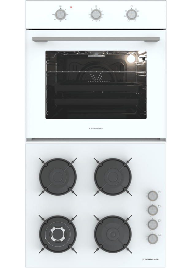 Termikel Ankastre Set (BO O6435C W + BH P6194C W) - Image 1