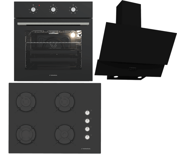 Termikel Ankastre Set (BO O6435C B + BH P7144C B + CH C6532C BB) - Image 1