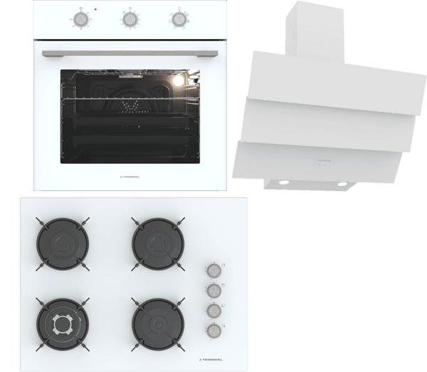 Termikel Ankastre Set (BO O6435C W + BH P7194C W + CH S6532C WW) - Image 1