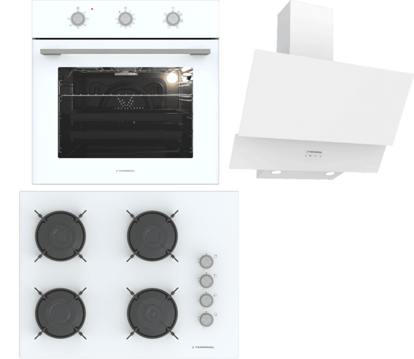 Termikel Ankastre Set (BO O6435C W + BH P7144C W + CH C6532C WW) - Image 1