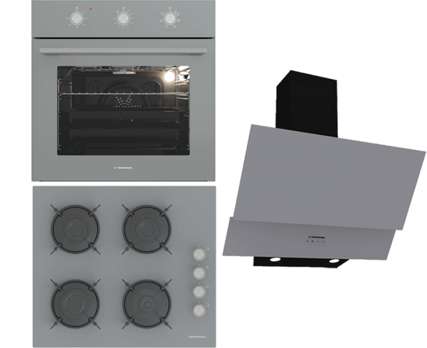 Termikel Ankastre Set (BO O6435C A + BH P6144C A + CH C6532C BA) - Image 1