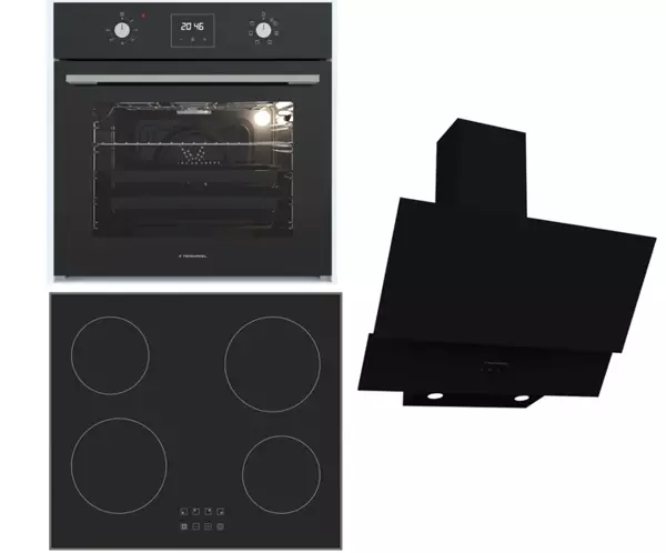 Termikel Ankastre Set (BO O64D5C B + BH B64E1 B + CH C6532C BB) - Image 1