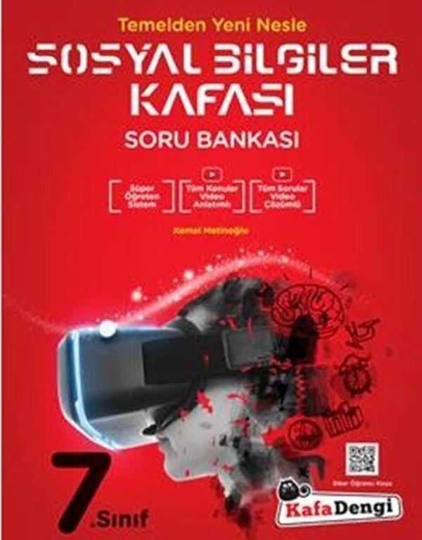 Kafa Dengi Yayınları 7. Sınıf Sosyal Bilgiler Kafası Soru Bankası - Kafa Dengi - Image 1