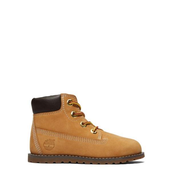 Timberland Pokey Pine Mıd Lace Up Wıth Zıp Boot Çocuk Bej Bot Tb1a125q2311 - Image 1