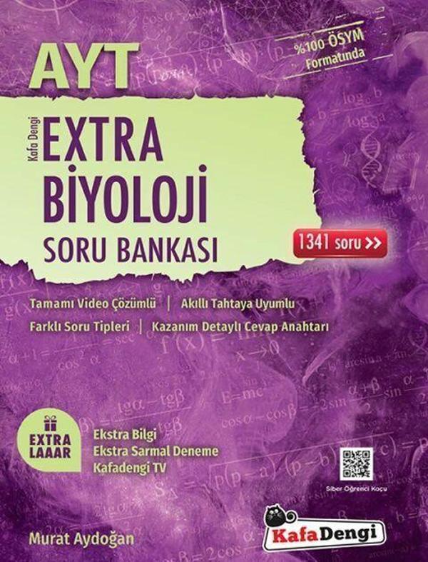 Kafa Dengi Yayınları AYT Biyoloji Extra Soru Bankası - Kafa Dengi - Image 1