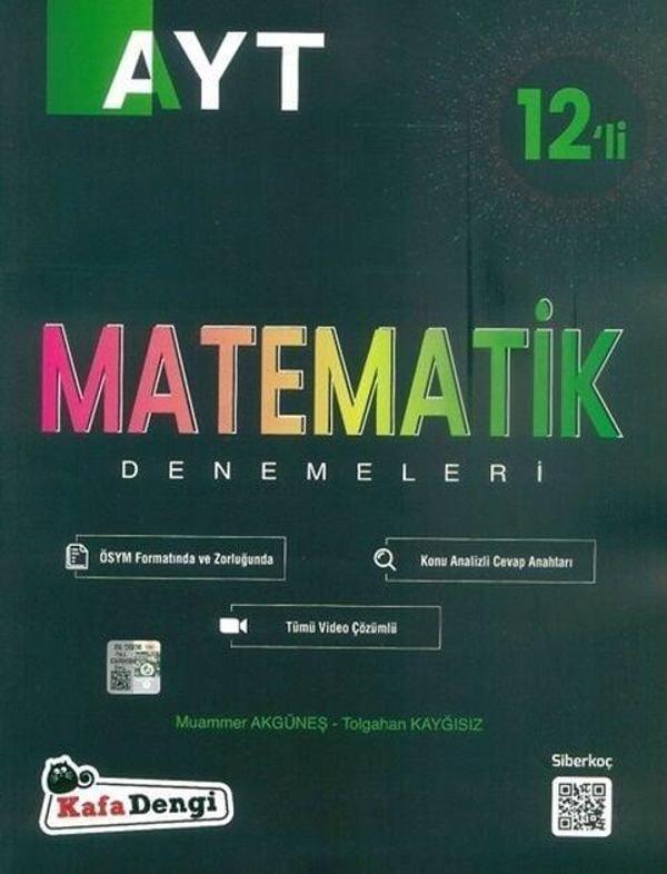 Kafa Dengi Yayınları AYT Matematik 12 li Deneme - Kafa Dengi - Image 1